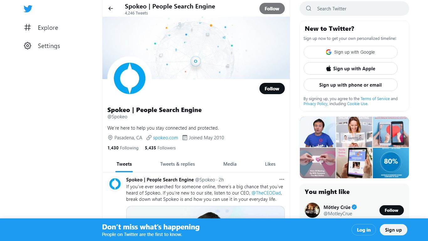 Spokeo | People Search Engine (@Spokeo) / Twitter